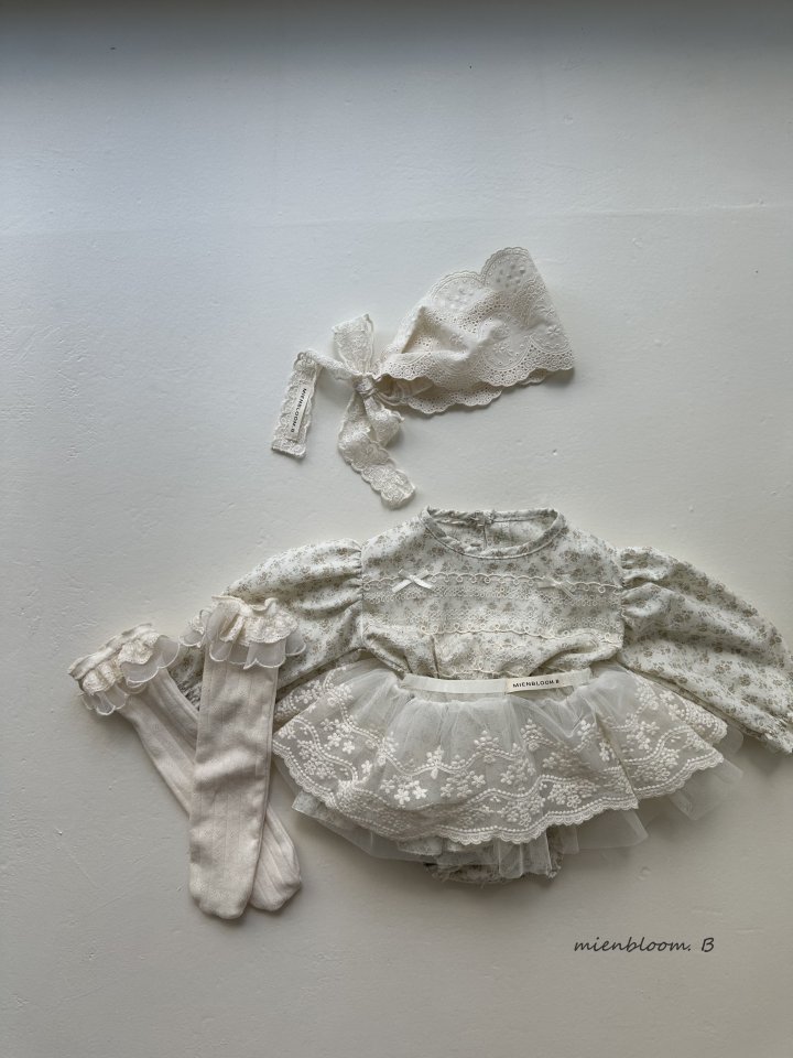 Mienbloom B - Korean Baby Fashion - #babywear - Bebe Hepburn Band - 4