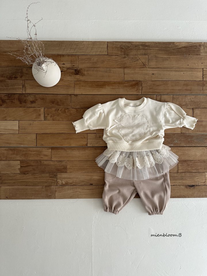 Mienbloom B - Korean Baby Fashion - #onlinebabyboutique - Bebe Mesh Lace Skirt - 11
