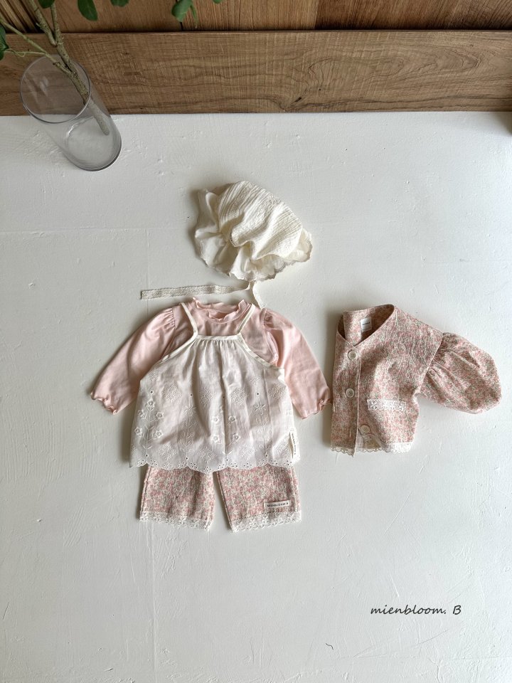 Mienbloom B - Korean Baby Fashion - #onlinebabyboutique - Bebe Ivy Flower Jacket - 9
