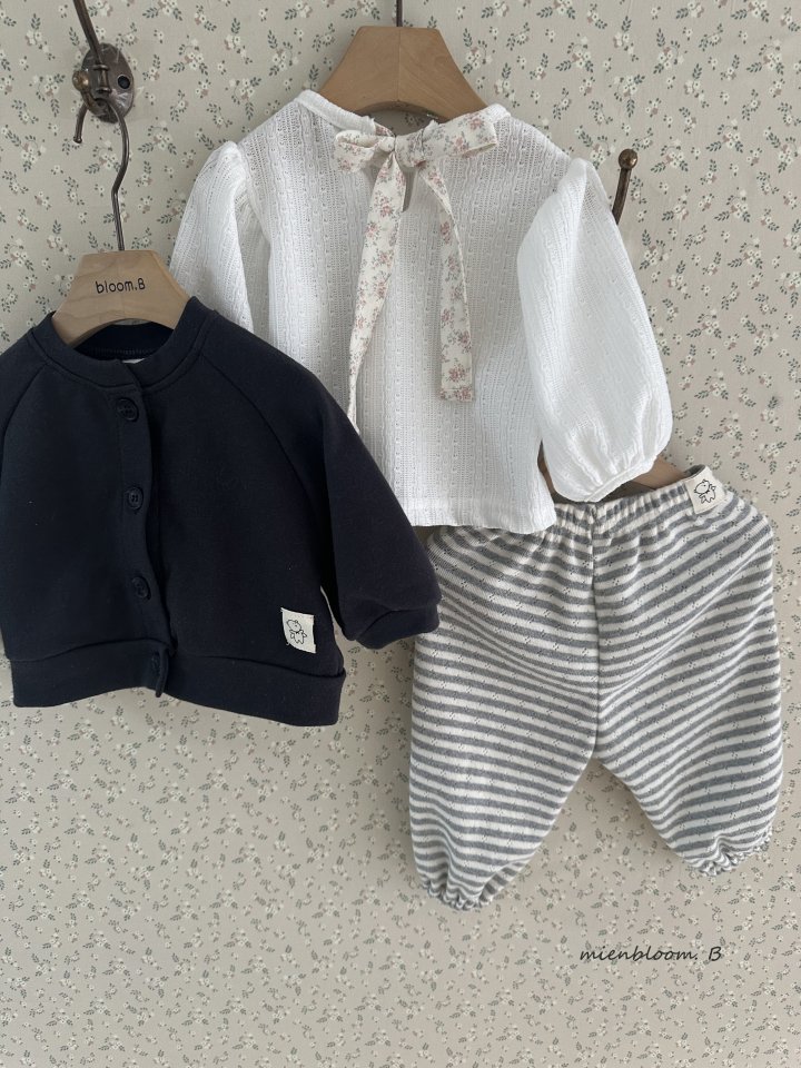 Mienbloom B - Korean Baby Fashion - #onlinebabyboutique - Bebe Ivy Knit Blouse - 7