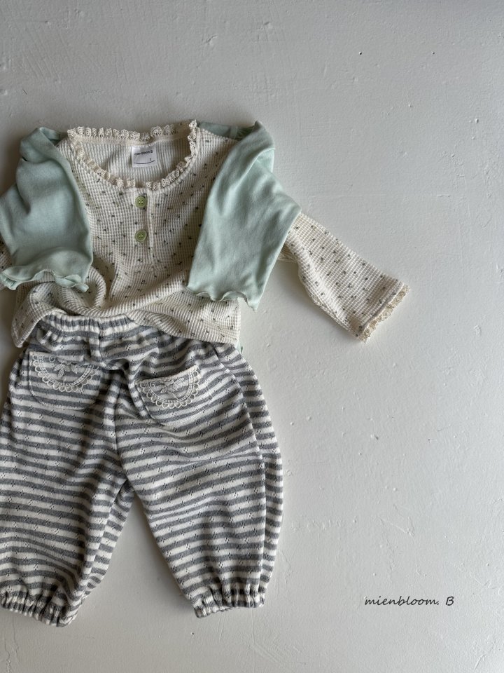 Mienbloom B - Korean Baby Fashion - #onlinebabyshop - Bebe Tamtam Jogger Pants - 4