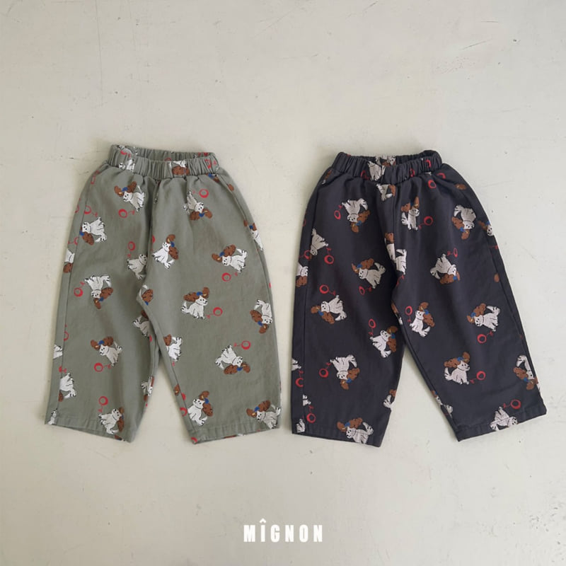 Mignon - Korean Children Fashion - #childofig - Puppy Dog Pants