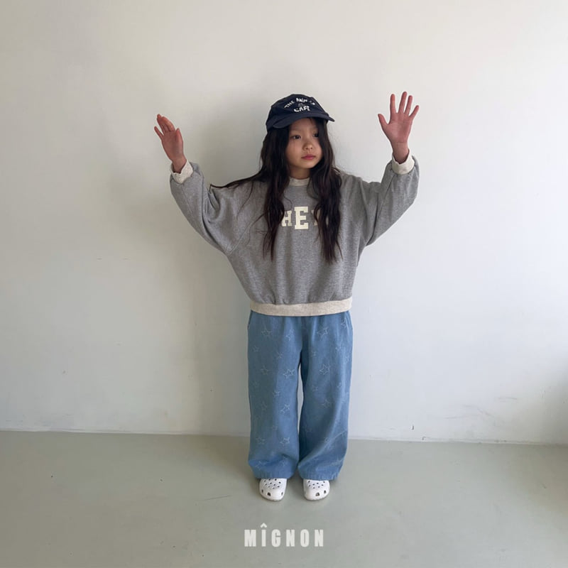 Mignon - Korean Children Fashion - #childrensboutique - Hey Raglan Sweatshirts - 2