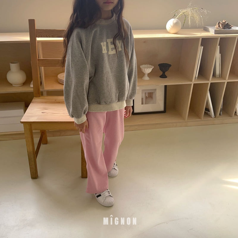 Mignon - Korean Children Fashion - #kidsshorts - Hey Raglan Sweatshirts - 6