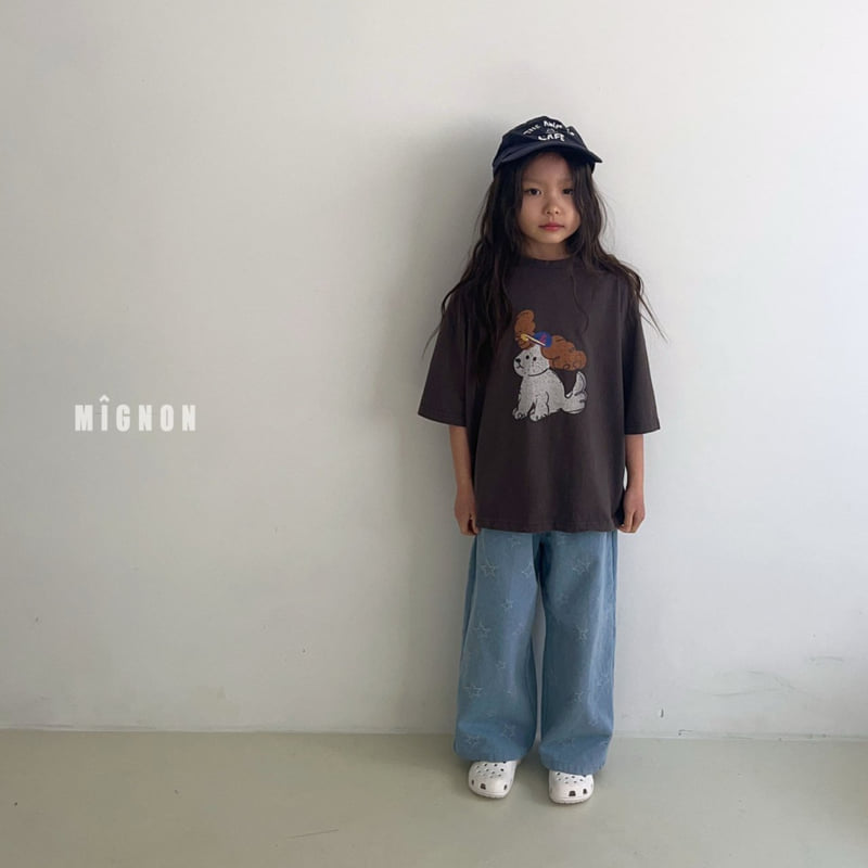 Mignon - Korean Children Fashion - #kidsstore - Play Puppy Tee - 3