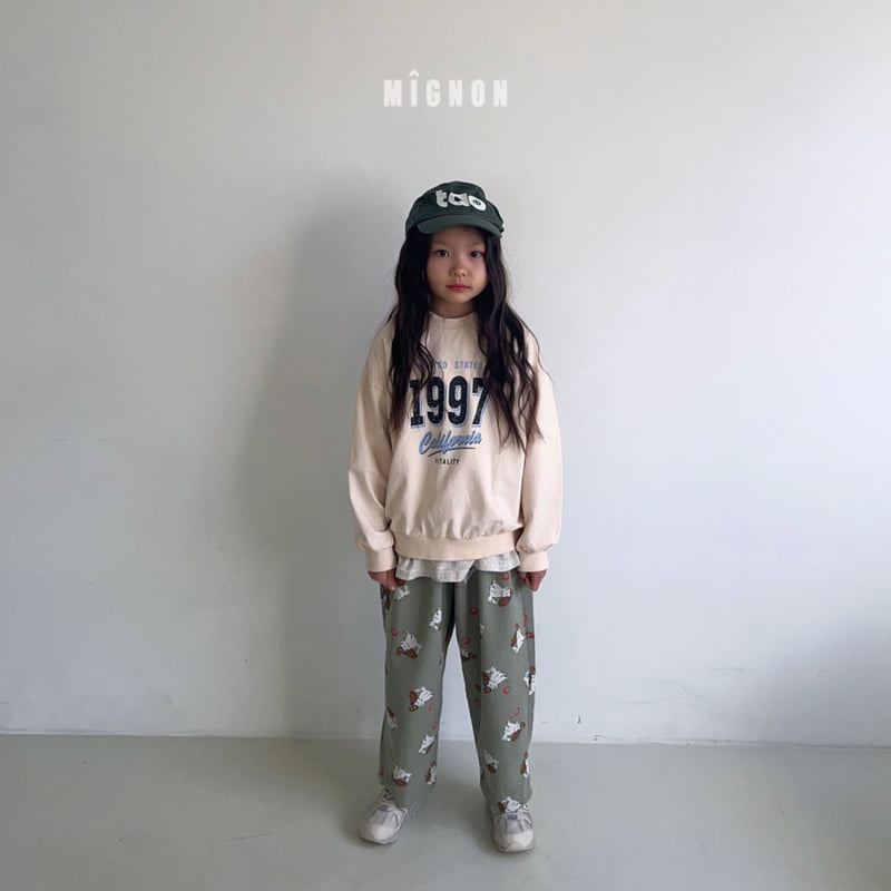 Mignon - Korean Children Fashion - #kidzfashiontrend - Cali Loose Fit Sweatshirts - 5