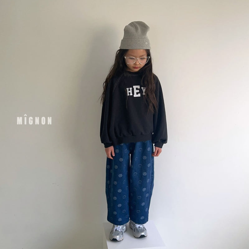 Mignon - Korean Children Fashion - #littlefashionista - Hey Raglan Sweatshirts - 10