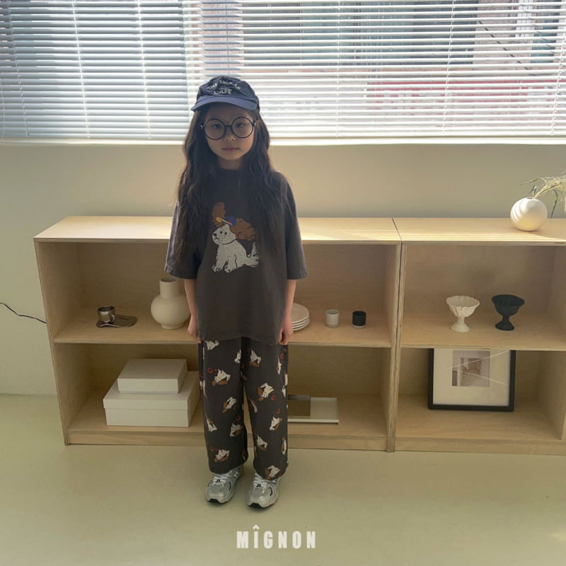 Mignon - Korean Children Fashion - #littlefashionista - Play Puppy Tee - 6