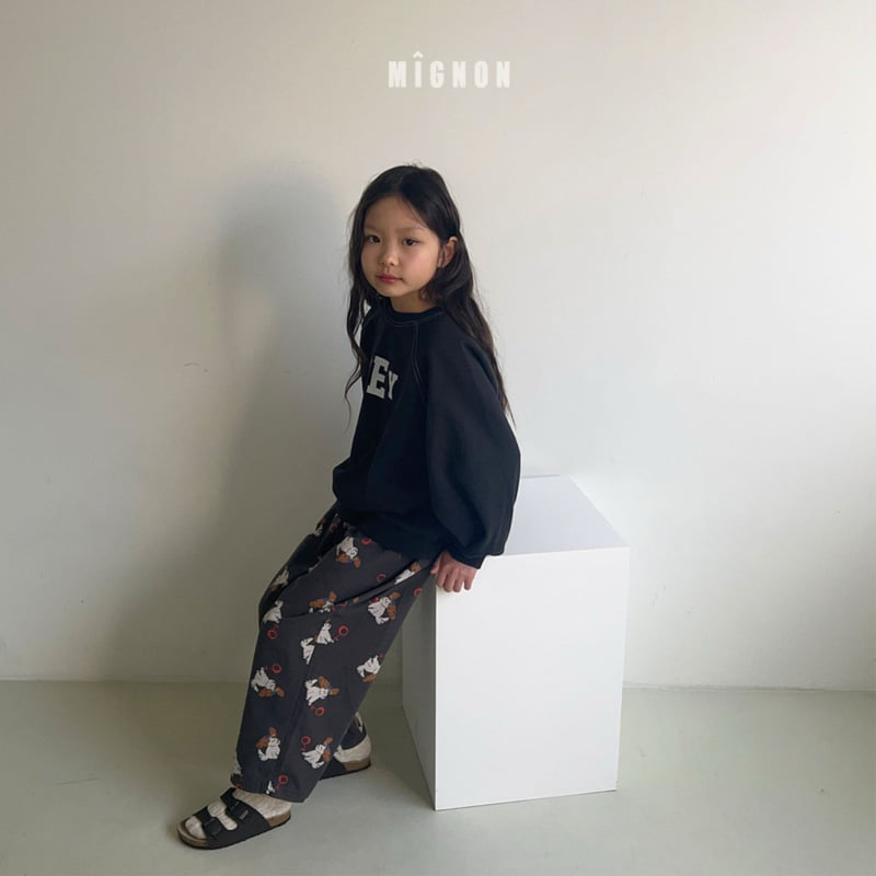 Mignon - Korean Children Fashion - #minifashionista - Hey Raglan Sweatshirts - 12