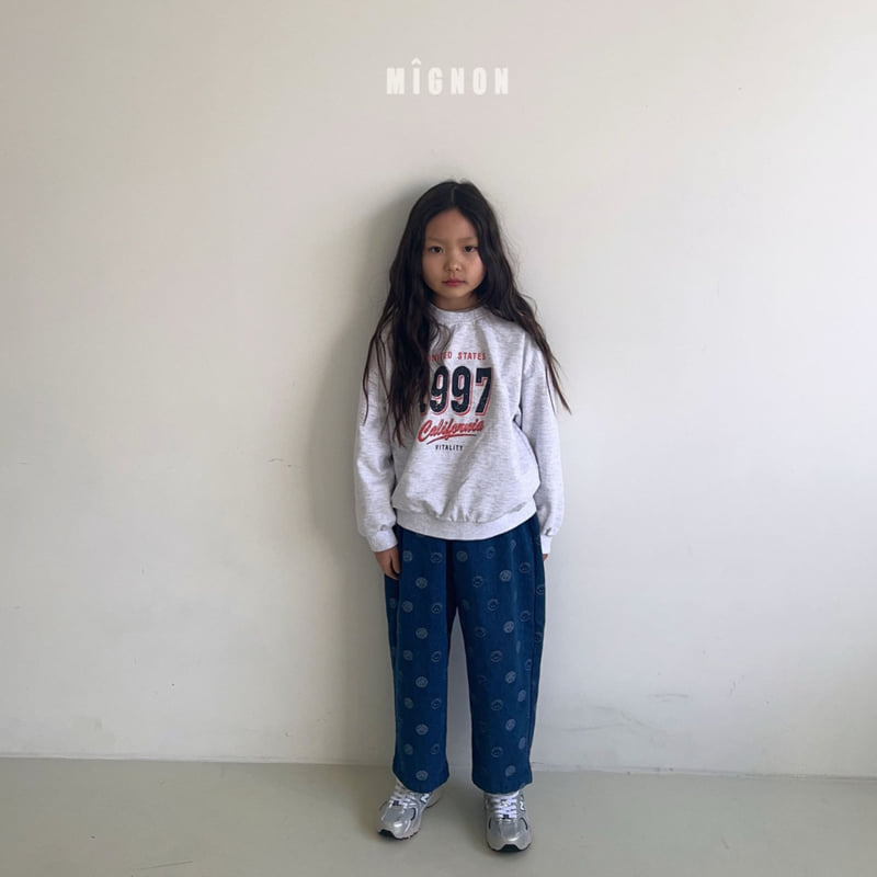 Mignon - Korean Children Fashion - #prettylittlegirls - Smile Denim Pants - 11