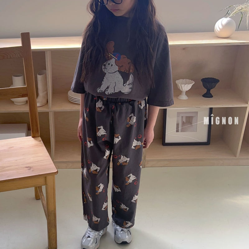 Mignon - Korean Children Fashion - #prettylittlegirls - Play Puppy Tee - 9