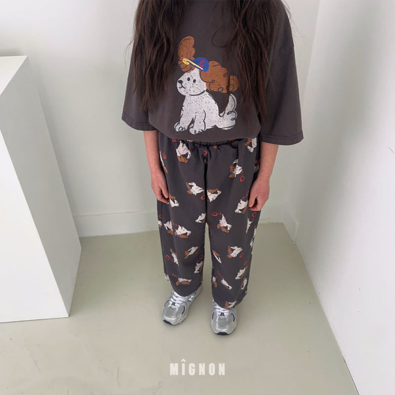 Mignon - Korean Children Fashion - #todddlerfashion - Play Puppy Tee - 10
