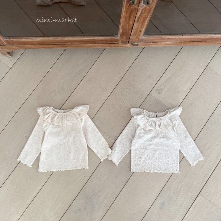 Mimi Market - Korean Baby Fashion - #babyfashion - Bailey Frill Tee - 5
