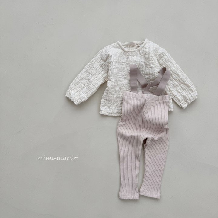 Mimi Market - Korean Baby Fashion - #babygirlfashion - Melody Suspenders Pants - 4