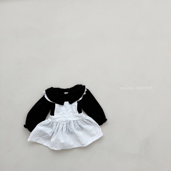 Mimi Market - Korean Baby Fashion - #babylifestyle - Frill Suspender Dress - 5