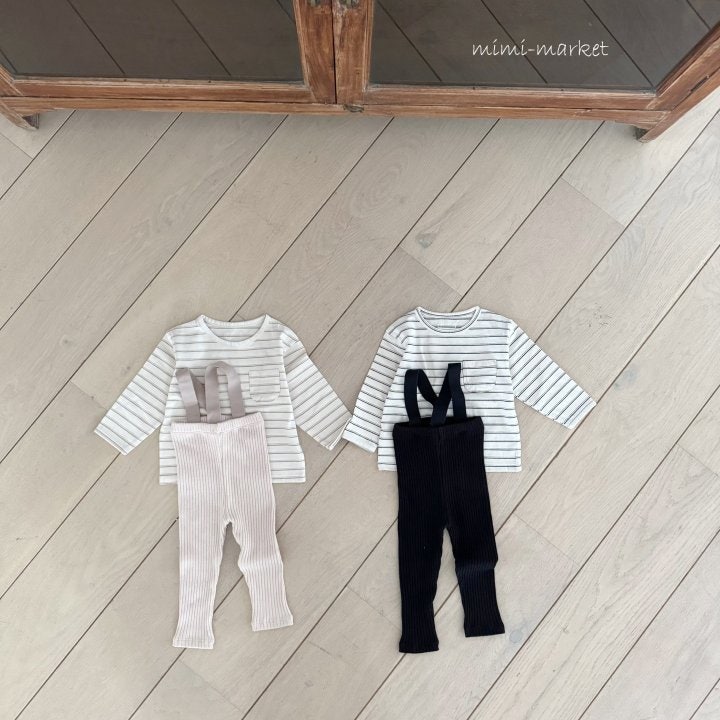 Mimi Market - Korean Baby Fashion - #babyootd - Melody Suspenders Pants - 6