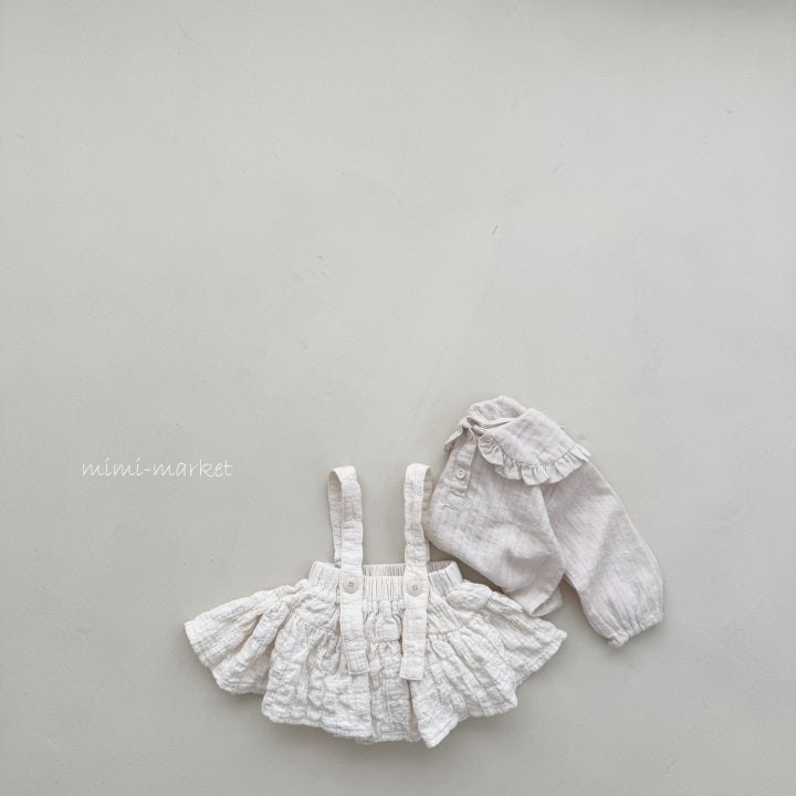 Mimi Market - Korean Baby Fashion - #babyoutfit - Wrinkle Cancan Skirt - 5