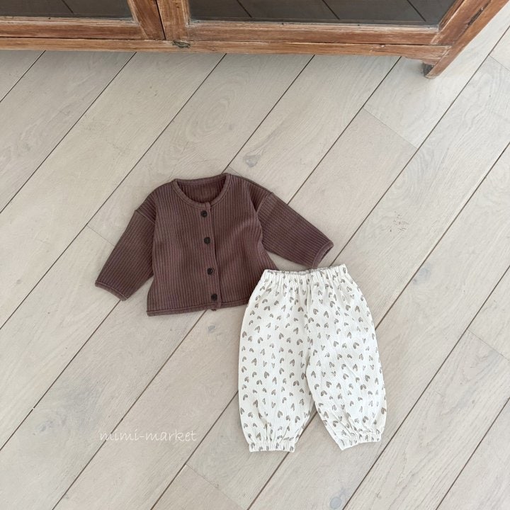 Mimi Market - Korean Baby Fashion - #smilingbaby - Heart Pants - 12
