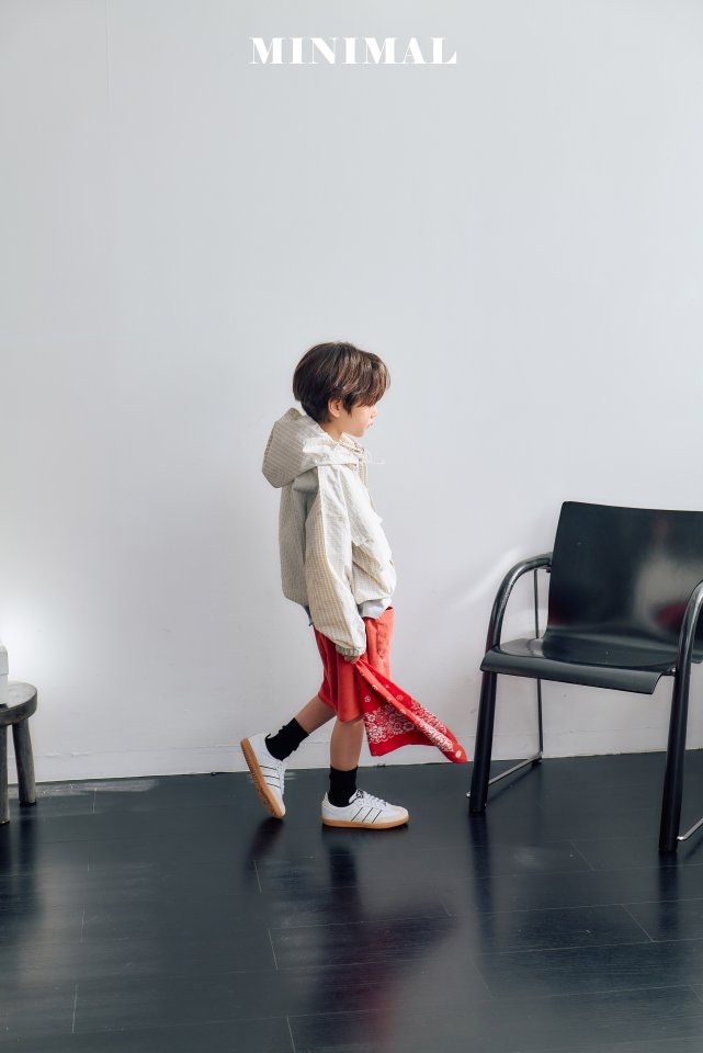 Minimal - Korean Children Fashion - #Kfashion4kids - Check Wind Jumper - 10