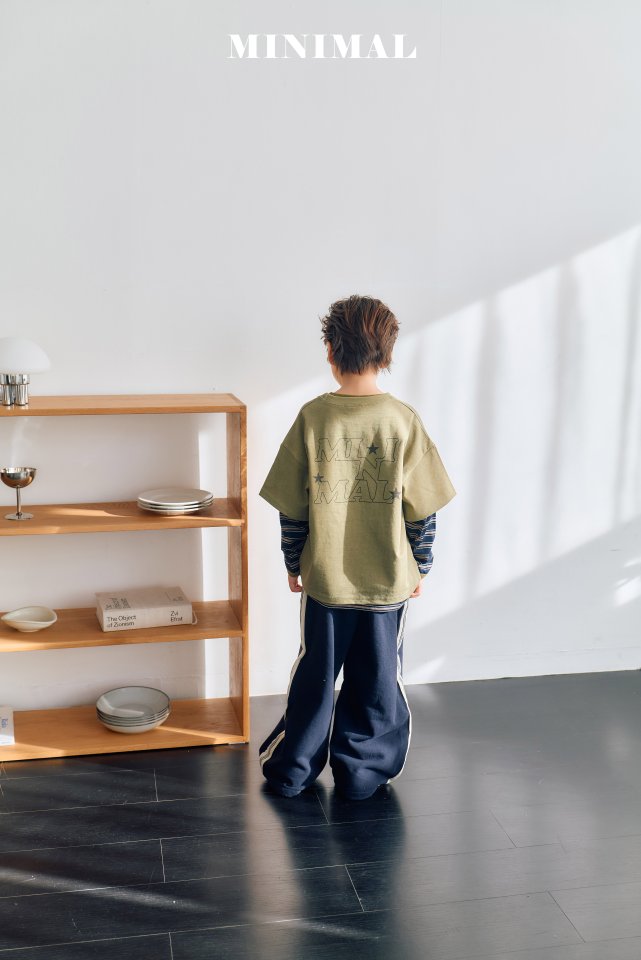 Minimal - Korean Children Fashion - #childofig - Pigment Logo Tee - 10