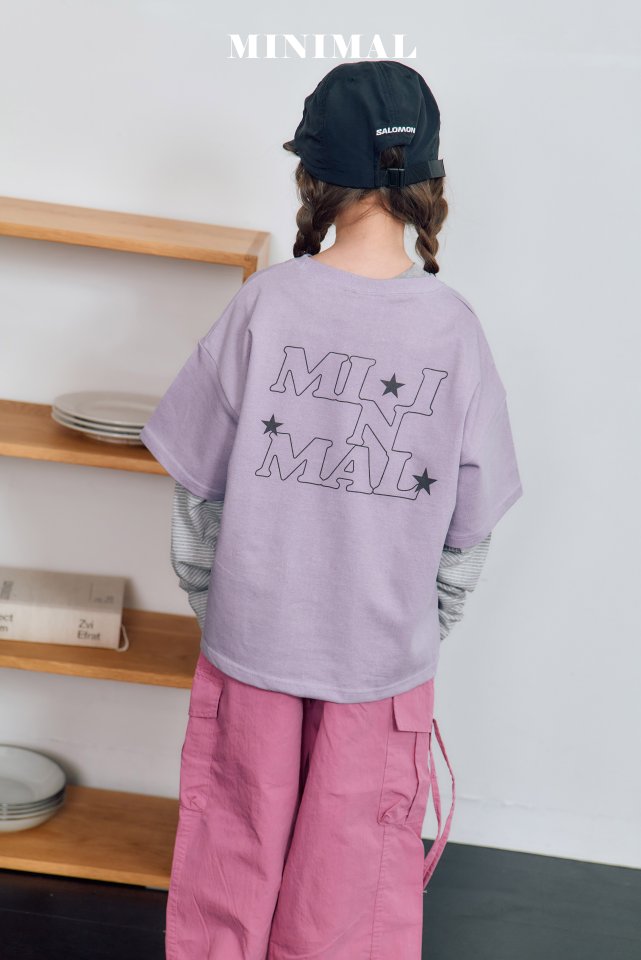 Minimal - Korean Children Fashion - #childofig - Pigment Logo Tee - 11