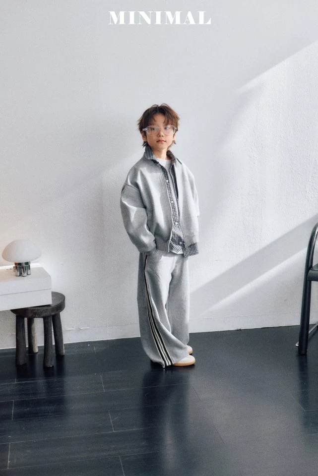 Minimal - Korean Children Fashion - #childofig - Cozy Zip-up Jumper - 9