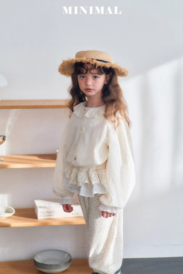 Minimal - Korean Children Fashion - #childrensboutique - More Frill Blouse - 6