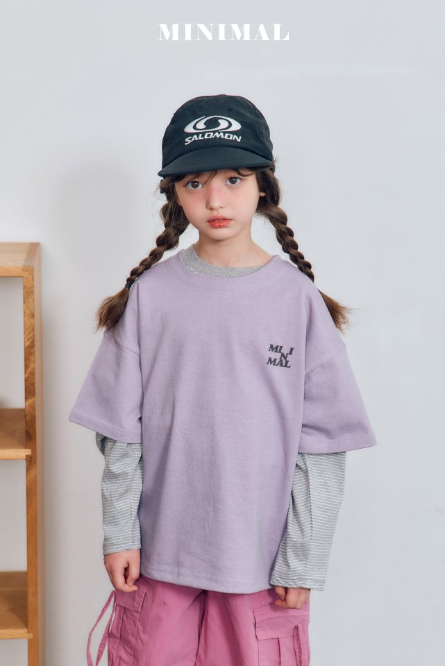 Minimal - Korean Children Fashion - #childrensboutique - Pigment Logo Tee - 12