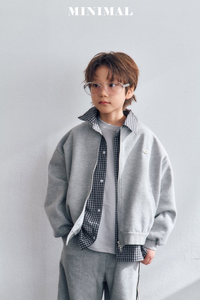 Minimal - Korean Children Fashion - #childrensboutique - Cozy Zip-up Jumper - 10