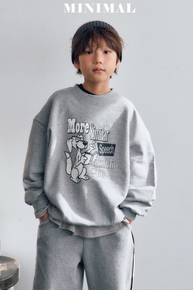 Minimal - Korean Children Fashion - #childrensboutique - Doggy Sweatsirts - 9