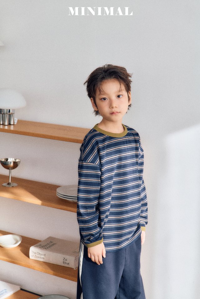 Minimal - Korean Children Fashion - #childrensboutique - Urban Stripe Tee - 6