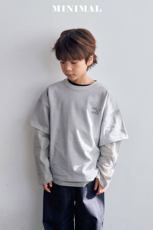 Minimal - Korean Children Fashion - #childrensboutique - Daily Striped Tee - 3
