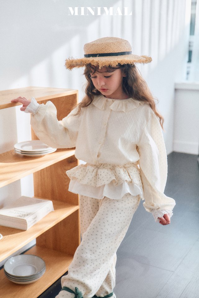 Minimal - Korean Children Fashion - #designkidswear - More Frill Blouse - 7