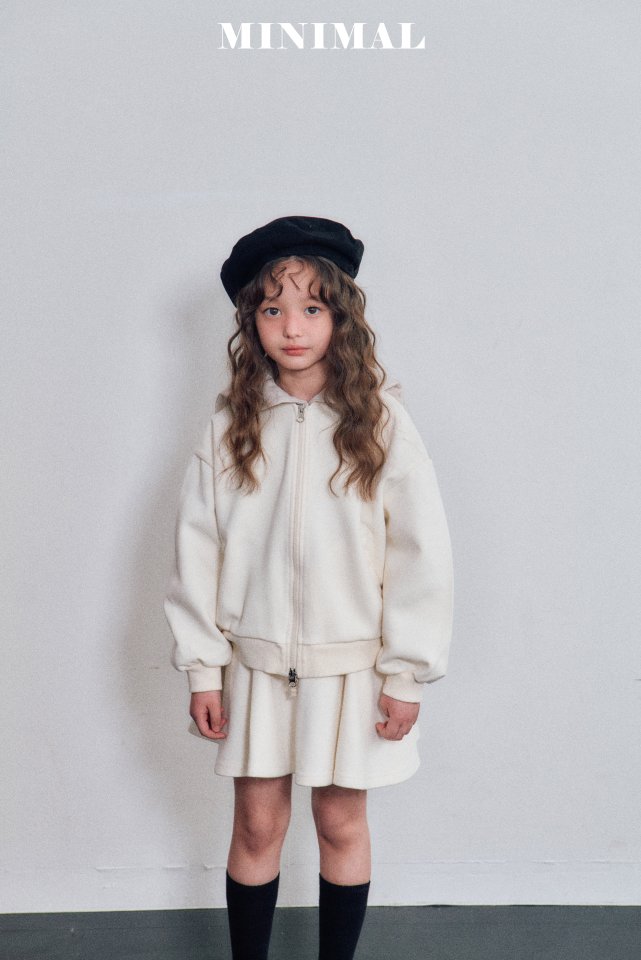 Minimal - Korean Children Fashion - #designkidswear - Cozy Zip-up Jumper - 11