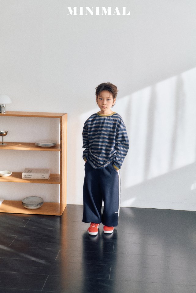 Minimal - Korean Children Fashion - #designkidswear - Urban Stripe Tee - 7