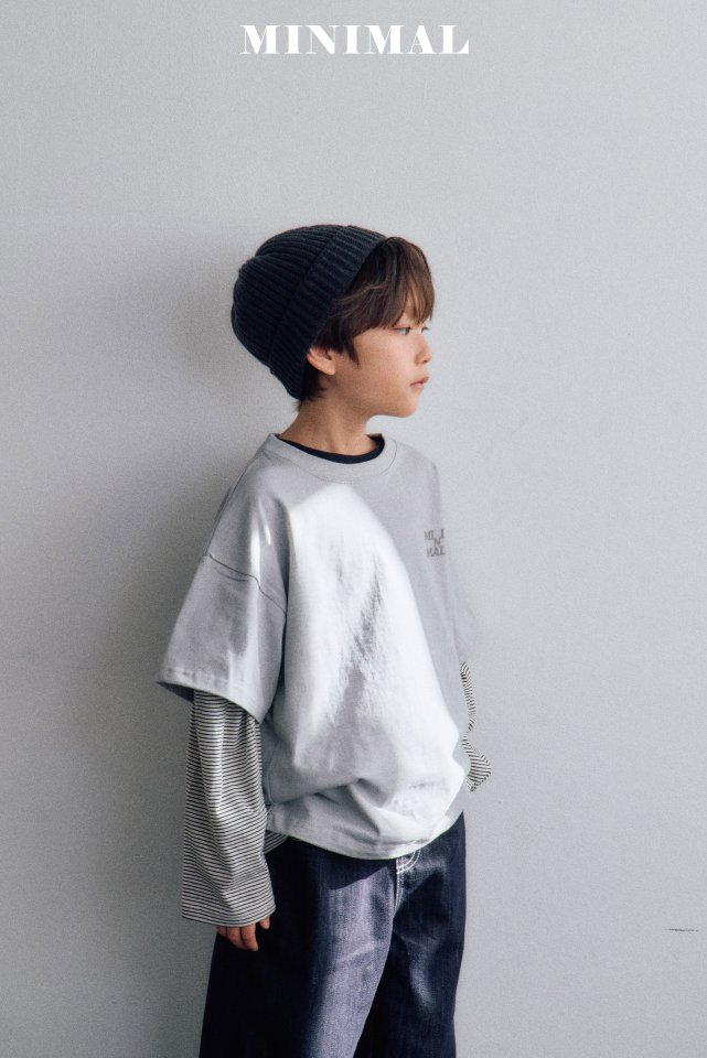 Minimal - Korean Children Fashion - #childrensboutique - Daily Striped Tee - 4