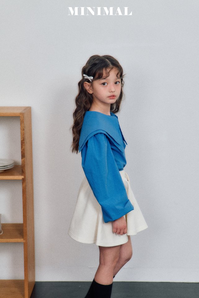 Minimal - Korean Children Fashion - #discoveringself - Mewmew Sailor Blouse - 7