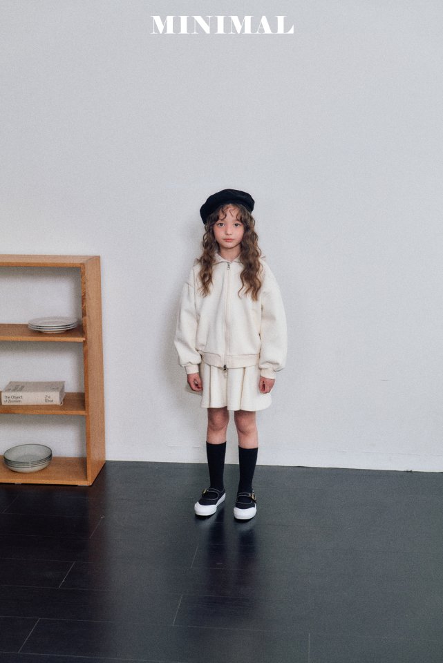 Minimal - Korean Children Fashion - #discoveringself - Cozy Zip-up Jumper - 12