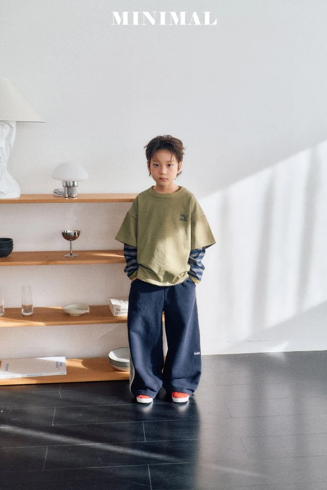 Minimal - Korean Children Fashion - #discoveringself - Urban Stripe Tee - 8