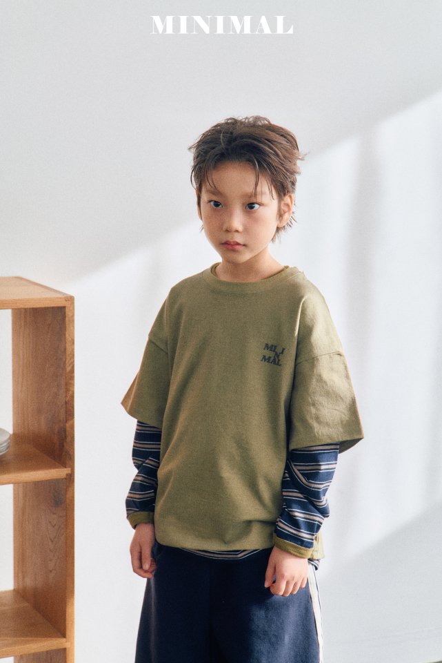 Minimal - Korean Children Fashion - #fashionkids - Urban Stripe Tee - 9