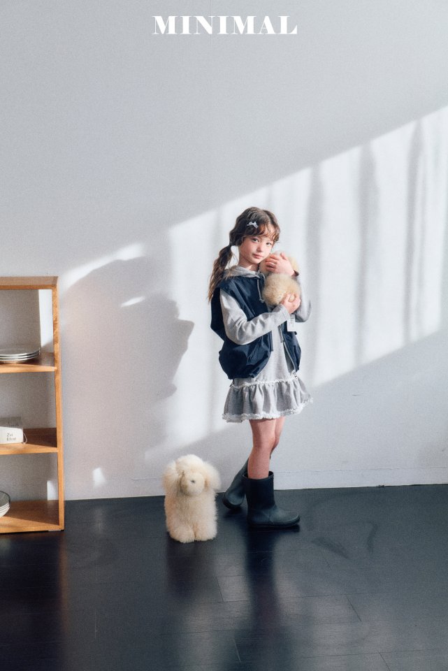 Minimal - Korean Children Fashion - #fashionkids - Roman Hooded One-piece - 7
