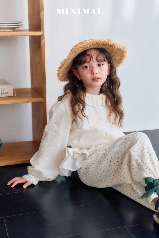 Minimal - Korean Children Fashion - #kidsshorts - More Frill Blouse - 10