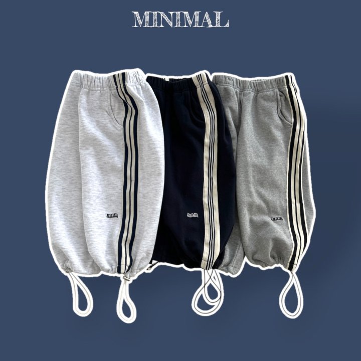 Minimal - Korean Children Fashion - #kidsshorts - Line String Pants