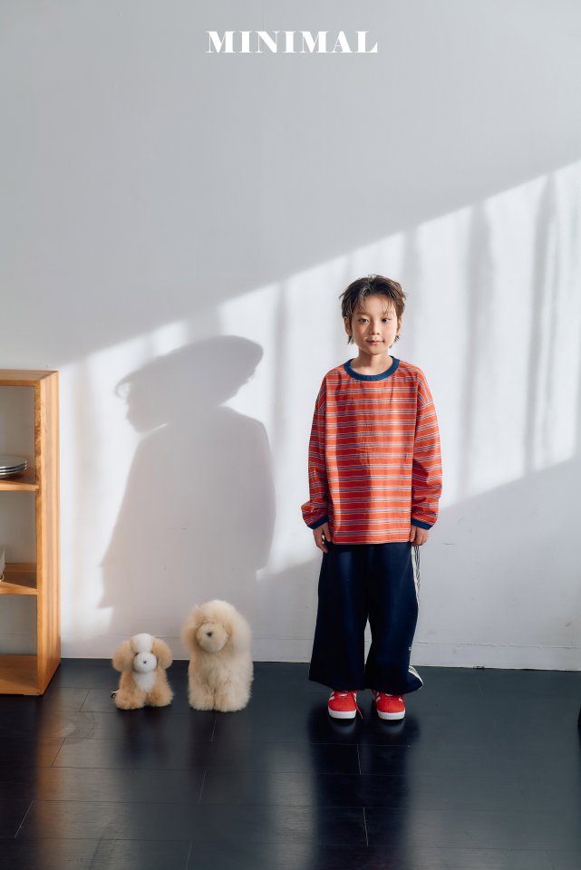 Minimal - Korean Children Fashion - #kidsshorts - Urban Stripe Tee - 10