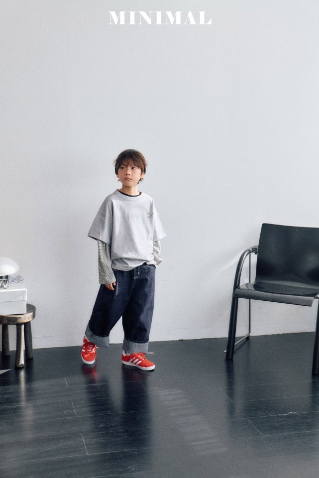 Minimal - Korean Children Fashion - #kidsshorts - Daily Striped Tee - 7