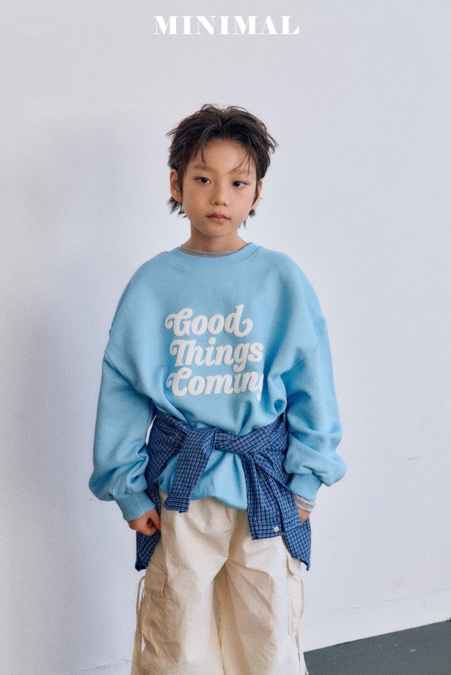 Minimal - Korean Children Fashion - #kidsstore - Embossed Pastel Sweatshirts - 9