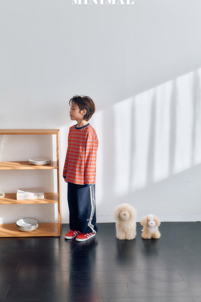 Minimal - Korean Children Fashion - #kidsstore - Urban Stripe Tee - 11