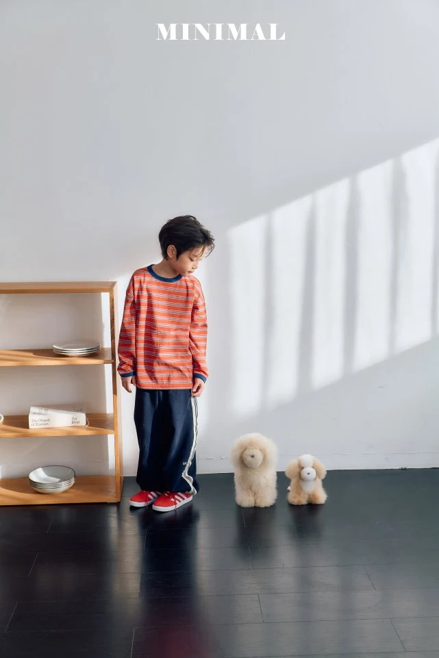 Minimal - Korean Children Fashion - #kidzfashiontrend - Urban Stripe Tee - 12