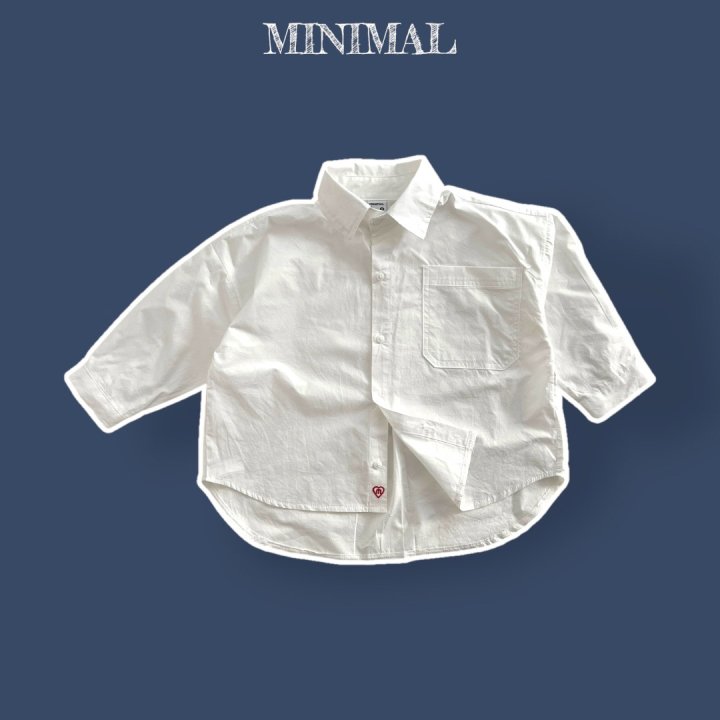 Minimal - Korean Children Fashion - #littlefashionista - Point White Shirt