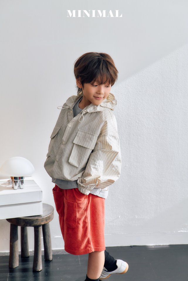 Minimal - Korean Children Fashion - #littlefashionista - Check Wind Jumper - 11
